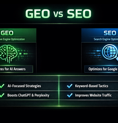 GEO vs SEO comparison